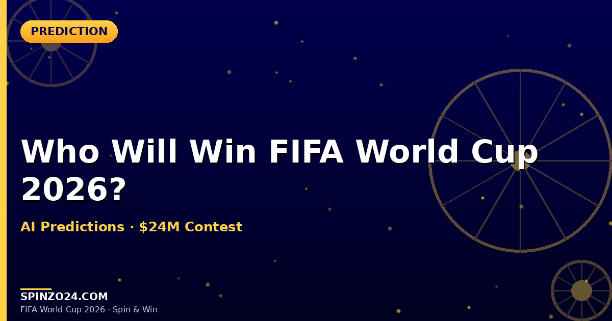 Who Will Win the FIFA World Cup 2026? Full Prediction, Odds & Spinzo24 Play Guide